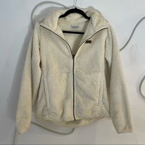 Columbia Textured Cream Sherpa Full Zip